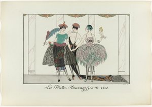 The Beautiful Savages of 1920 (titel på objekt) The Happiness of the Day eller Fashionable Graces (serietitel)