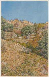 Bormes af Henri Rivière