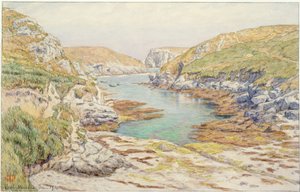 Sterhouen [Stêr-Ouen]. Belle-Isle-en-mer af Henri Rivière