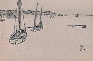 Bretonsk landskab, ca. 1900-tallet, 1946 af Henri Rivière