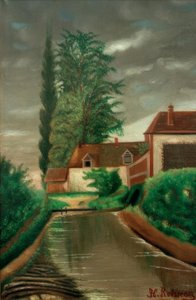 Vandmøllen af Henri Rousseau