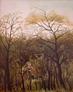 Mød i skoven af Henri Rousseau