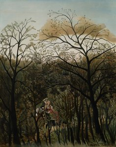 Stævnemøde i skoven af Henri Rousseau