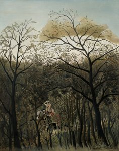 Rendezvous i skoven, 1889. af Henri Rousseau