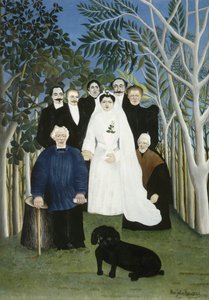 Bryllupsfesten af Henri Rousseau