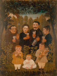 Forenet familie af Henri Rousseau