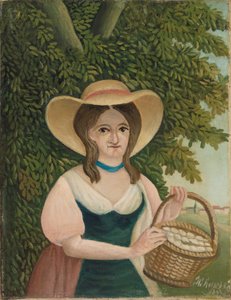 Kvinde med kurv med æg (La Femme au panier d