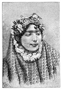 En ædel persisk dame, 1895.