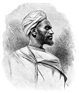 En arabisk kamelfører, Nordafrika, 1895.