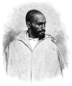 En arabisk mand fra Tanger, Marokko, 1895.
