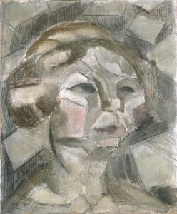 Studie for lederen af Overflod af Henri Victor Gabriel Le Fauconnier