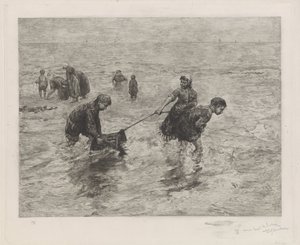 Børn ved havet af Henri Wouters
