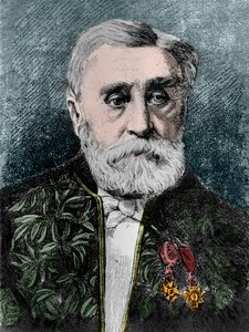 Portræt af Adhemar Jean Claude Barre de Saint-Venant af Henri after Dochy