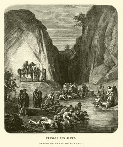 Krydser Alperne (gravering)