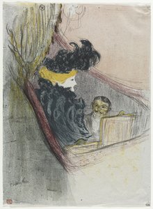 En fyrstelig idyl, Clara Ward af Henri de Toulouse-Lautrec