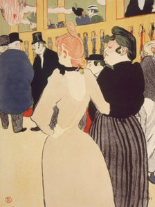 Ved Moulin Rouge af Henri de Toulouse Lautrec