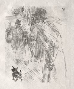 Ved foden af ​​Sinai: De polske jøder, Carlsbad af Henri de Toulouse-Lautrec