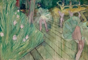 Balletscene af Henri de Toulouse Lautrec
