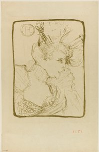 Buste af Mademoiselle Marcelle Lender