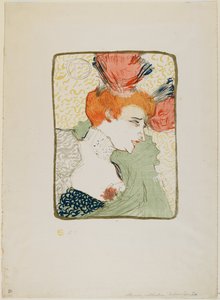 Buste af Mademoiselle Marcelle Lender