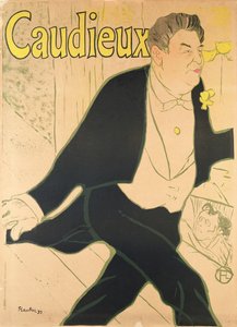Caudieux af Henri de Toulouse Lautrec