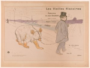Omslagsdesign til «Les Vieilles Histoires»