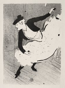 Edmee Lescot af Henri de Toulouse-Lautrec