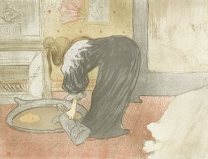 Elles: Kvinde ved badekarret