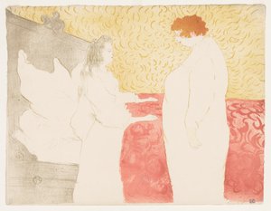 Elles: Kvinde i Seng af Henri de Toulouse-Lautrec