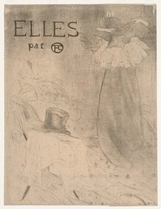 Mappe til Frontispice of Elles af Henri de Toulouse-Lautrec