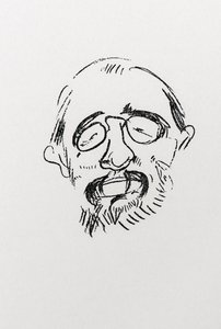 Henri Toulouse-Lautrec. Selvportræt. af Henri de Toulouse Lautrec