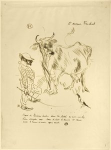 Invitation til et glas mælk af Henri de Toulouse-Lautrec