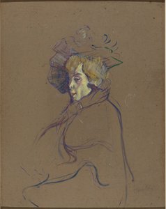 Jane Avril af Henri de Toulouse-Lautrec