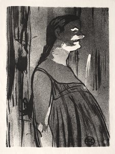 Café-koncerten: Fru Abdala af Henri de Toulouse-Lautrec