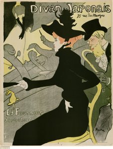 Den japanske divan af Henri de Toulouse-Lautrec