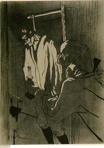 [Den Hængte (1. tavle)] af Henri de Toulouse-Lautrec