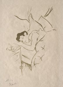De gamle historier: din mund af Henri de Toulouse-Lautrec