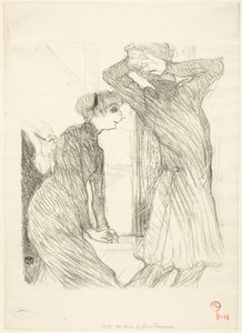 Lugné-Poé og Bady, i "Above Human Forces" af Henri de Toulouse-Lautrec