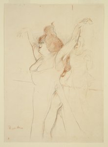Mademoiselle Cocyle som Helena af Troja i La Belle Helene