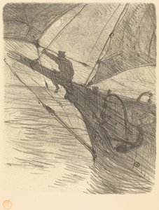 Oceano Nox af Henri de Toulouse-Lautrec