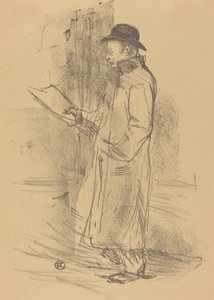 Program for «Benefice Gemier» (Programme du «Bénéfice Gémier») af Henri de Toulouse-Lautrec