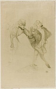 Réjane og Galipaux, i Madame Sans-Gêne