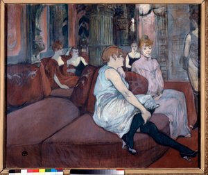 Salon på Rue des Moulins