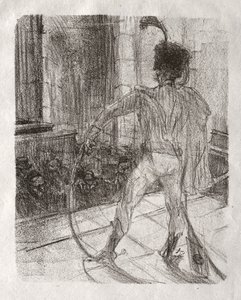 Ved foden af ​​Sinai: Schlomé Fuss ved synagogen af Henri de Toulouse-Lautrec
