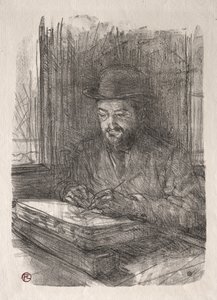 Den gode Litograf af Henri de Toulouse-Lautrec