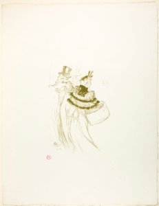 De gamle herrer af Henri de Toulouse-Lautrec