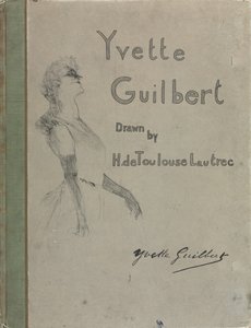 Yvette Guilbert-engelsk serie: Cover af Henri de Toulouse-Lautrec