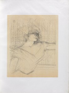 Yvette Guilbert-English Series: I limen af Henri de Toulouse-Lautrec