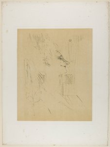 Yvette Guilbert—Soularde, fra Yvette Guilbert af Henri de Toulouse-Lautrec