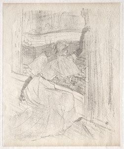 Yvette Guilbert: Hilser publikum af Henri de Toulouse-Lautrec
